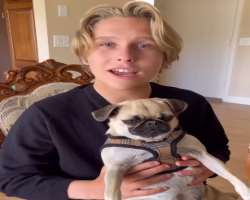 Luke loves to spend time with his dog and often shares videos and photographs of it on his Instagram page.